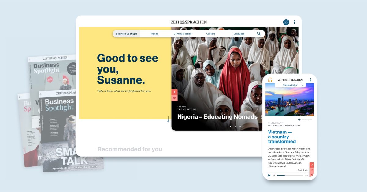 Spotlight Verlag Design of a App for Learners of Business English