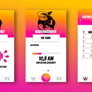 LazyAss - Die Fitness-Challenge App