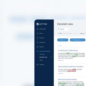 gominga - Natural Language Processing für eine optimale User Experience
