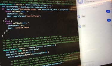 Wie ihr euren ersten Facebook Chatbot erstellt
